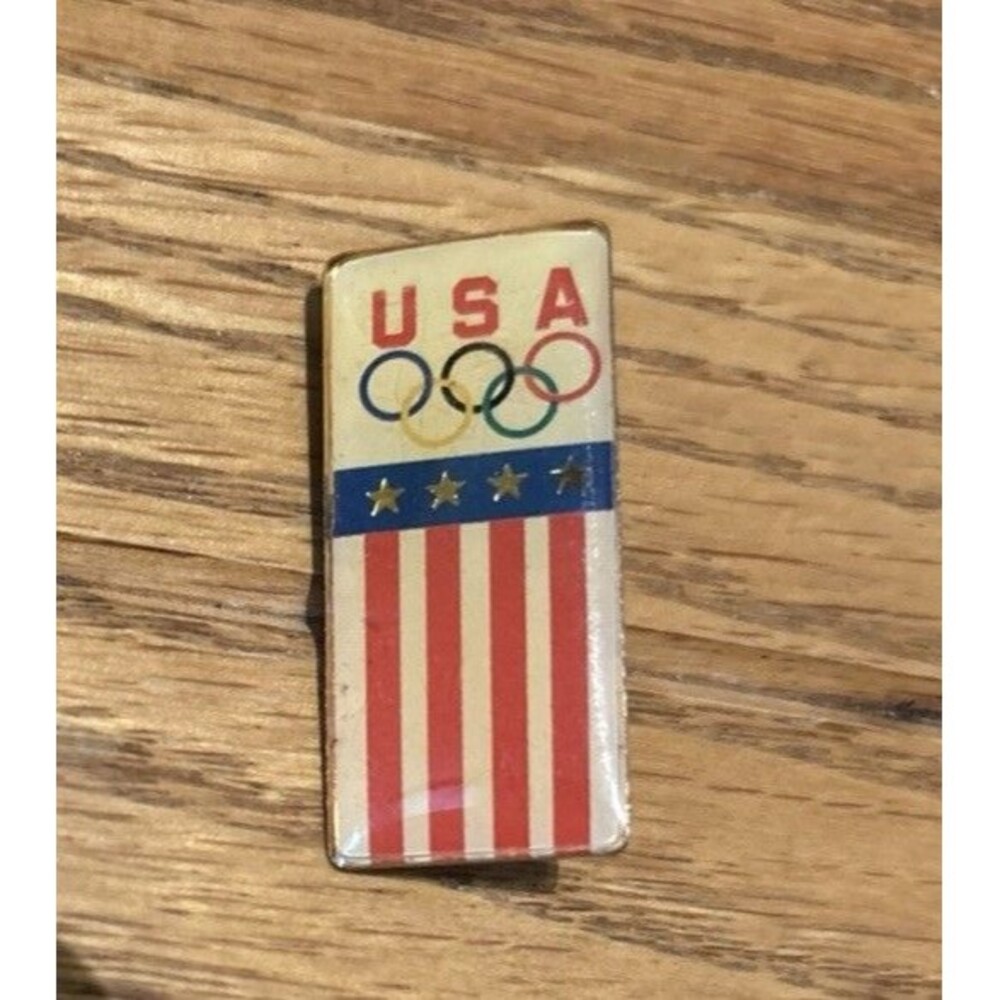 Vintage USA Olympics Pin Lapel Hat Pin